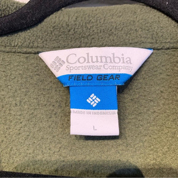 COLUMBIA | Men’s Field Gear‎ Army Green Fleece - Picture 5 of 11